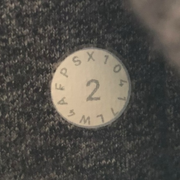 Lululemon Scuba Hoodie Light Cotton Fleece Size 2 Heathered Speckled Black Grey - Picture 16 of 16